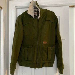Volcom Army Green Coat